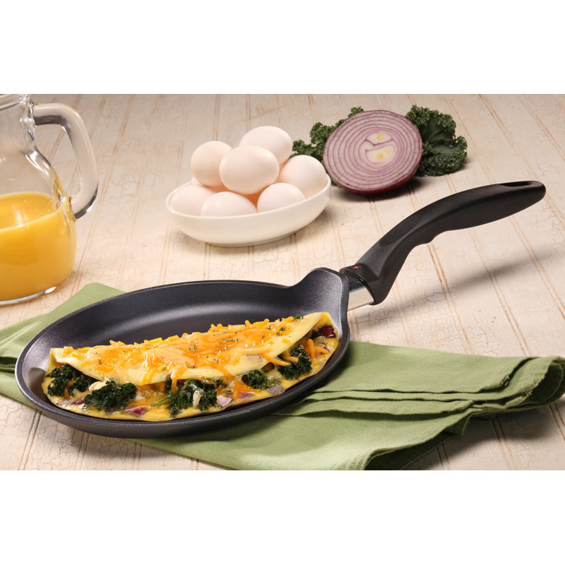 Aluminum Non-Stick Crepe Pan, 9.5" Diameter
