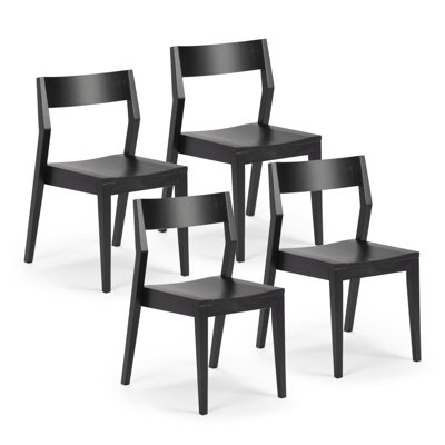 Linzy Solid Wood Modern Side Chair