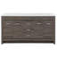 Meuble-lavabo double 60,5 po avec plateau en marbre de culture 60,5 po-1023772172