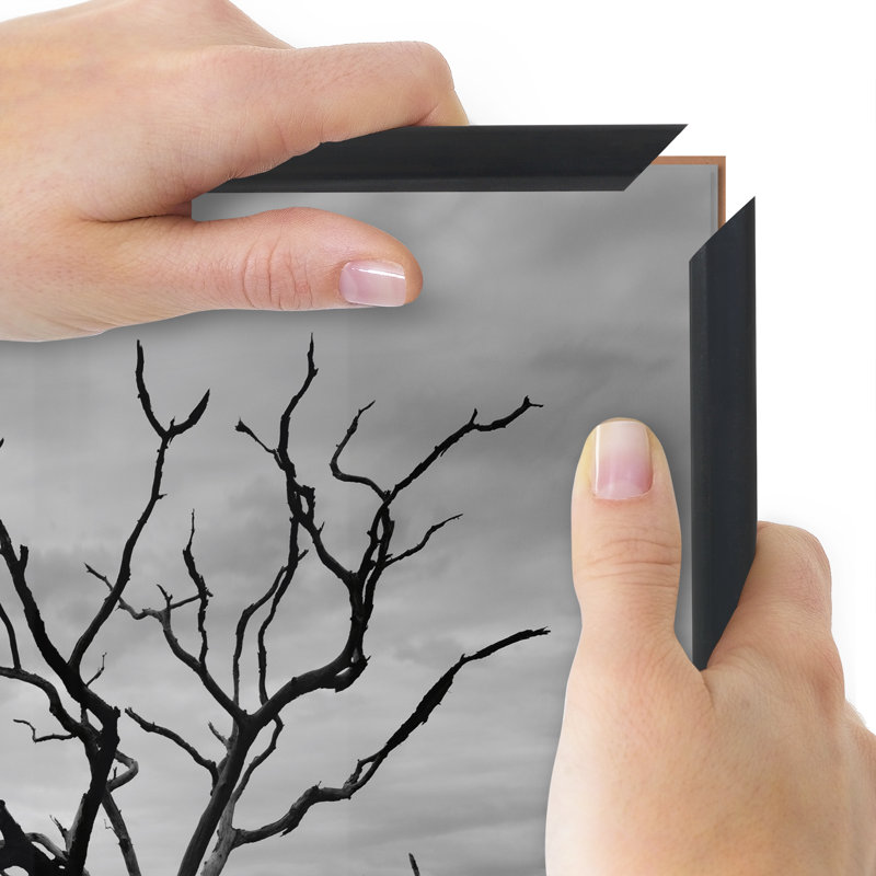 Malaya 3 Pack Lightweight Poster Frames Slide-In Photo Frames with Buildable Molding, 18" x 24"