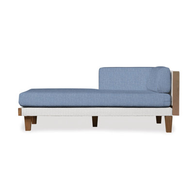 Catalina Outdoor Teak Chaise Lounge