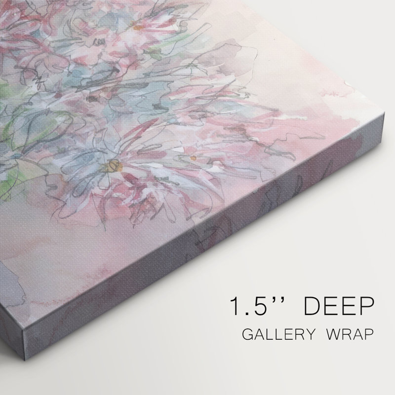 The Flowering Bloom I -Gallery Wrapped Cavas, 18X27