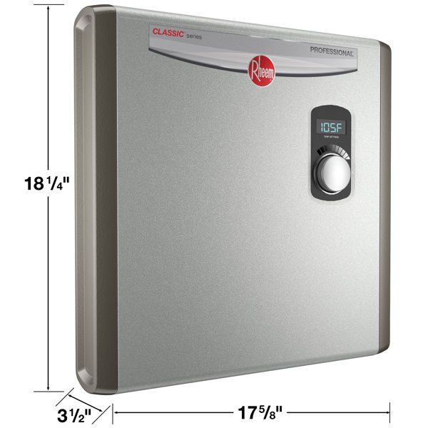 Rheem Professional 24kW 240 Volt GPM Tankless Electric Water