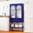 62.5"H Glass Display Cabinet With Drawer And Shelf-1985987967