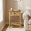 Achiles 1 Drawer Solid Wood Console Table for Hallway & Living Room Furniture-130815445