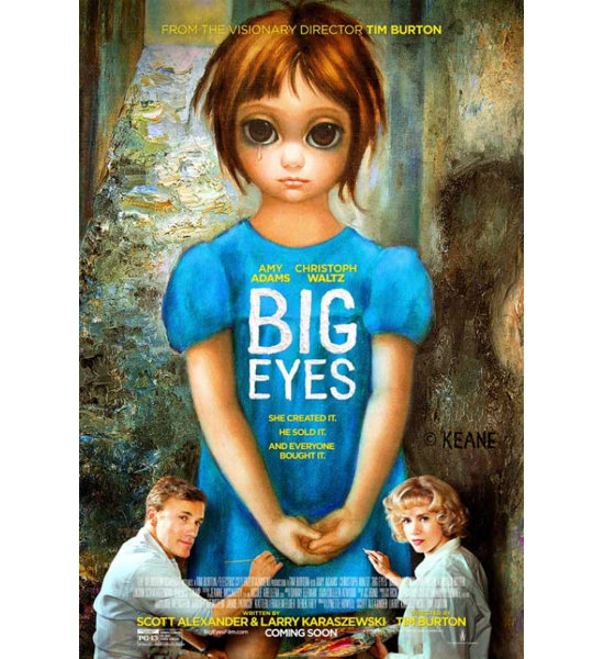 Posterazzi Big Eyes Movie Poster On Paper Print