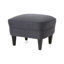 Fauteuil club + repose-pieds