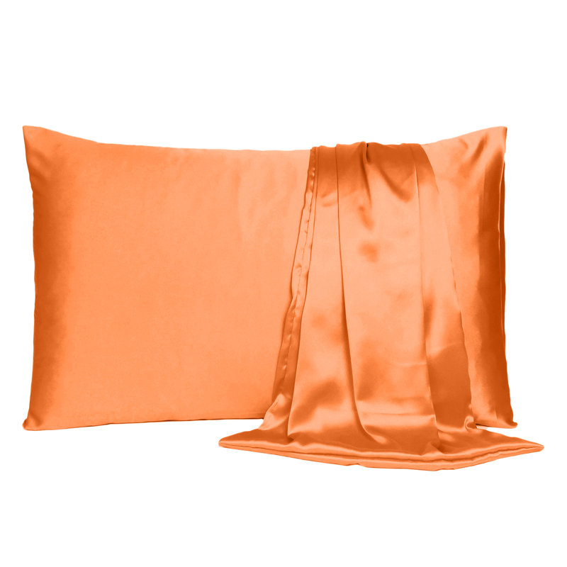 Taies d'oreiller en satin, Standard, Pelure d'orange