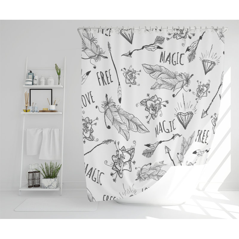 Granbury Polyester Shower Curtain Set