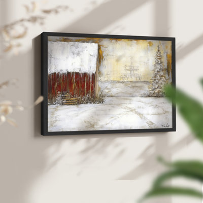 Chirstmas Art-CXXXVI -Framed Print - Restickable