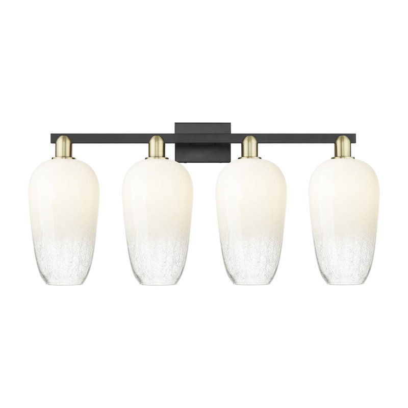 Lumière de meuble-lavabo Kazmierski - laiton antique noir, Clear, Yellow / Oil Rubbed Bronze