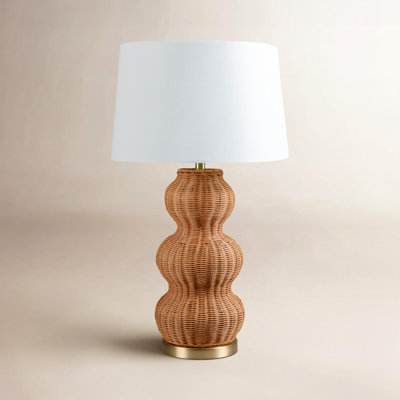 Vanessa Gianna Wicker/Rattan Table Lamp