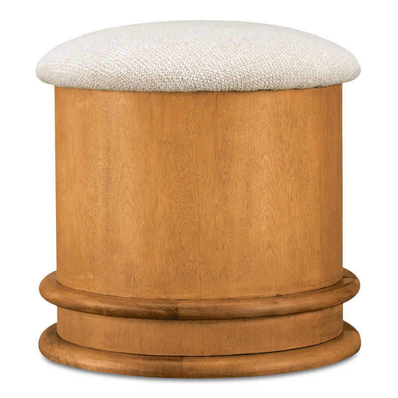 Tabouret de rangement Gillian Segal for Moe's Piccolo, Avoine mouchetée