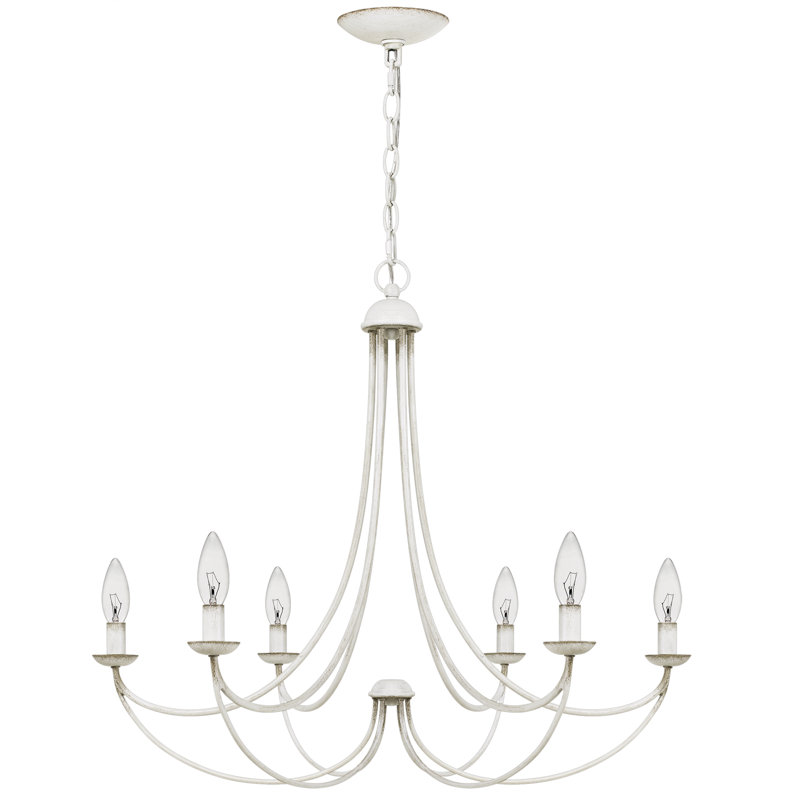 Lustree 5 lumières façon bougie/classique Norberto, 6