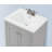 Adak 24" Single Bathroom Vanity Cabient with Porcelain Top & Sink, Versatile Gray, Pre-Assembleb
