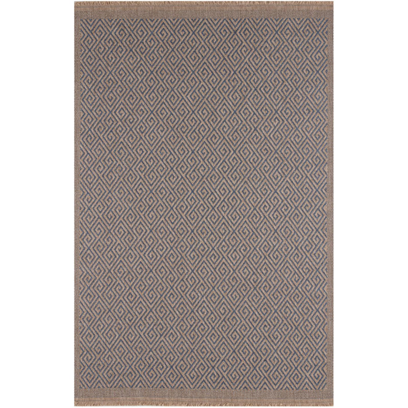 Nature Collection Geometric Indoor / Outdoor Area Rug, Rectangle 160 x 230 cm