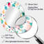 Rubyn Watercolor Delight Motif à pois - grand miroir à pois, miroir mural décoratif moderne, impression d'art en métal-774254833-774254834