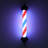 40" Rotating Barber LED Light