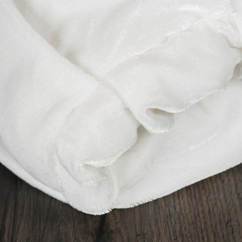 Plush Treeskirt, 72" W, White