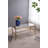 36x16x16.5" Zepeda Glass Top Coffee Table