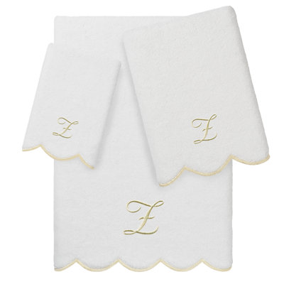  Ensemble de serviettes personnalisées 100% coton ADORNIA