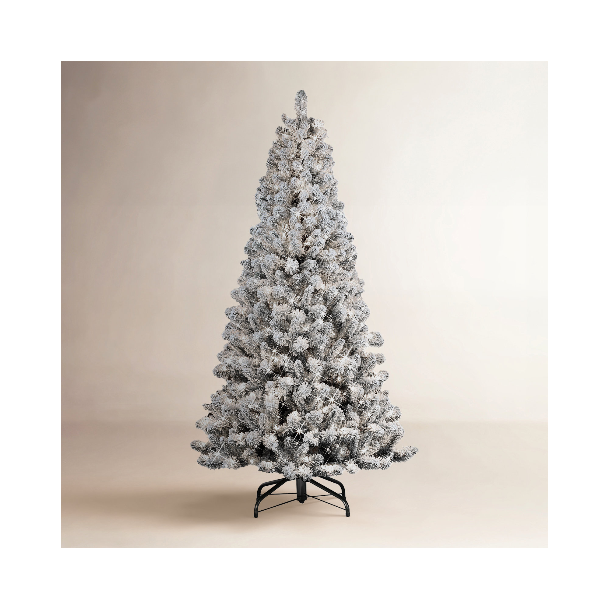 78' Lighted Artificial Pine Christmas Tree