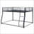 Metal Floor Bunk Bed