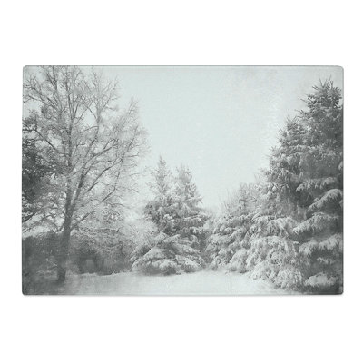 Winter Forest Vol.6 Painting Chopping Board
