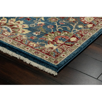 Tapis oriental bleu marine Dahl