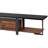 Coalpit Heath Rectangular 2-Drawer TV Stand in Walnut/Black