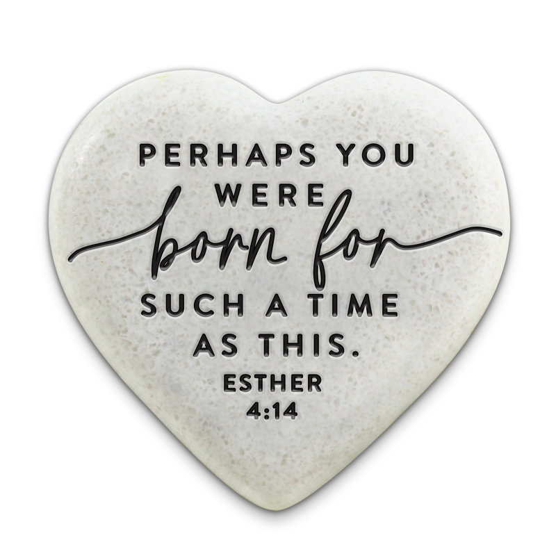 Scripture Stone Hope Heart Time As This