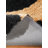 Heller Hand Tufted Shag Polyester Eco-Friendly Area Rugs - Square, Black Color, Geometric Modern Design, High Pile Thick Handmade Anti Skid Area Rugs for Living Room, Bed Room-2062018800