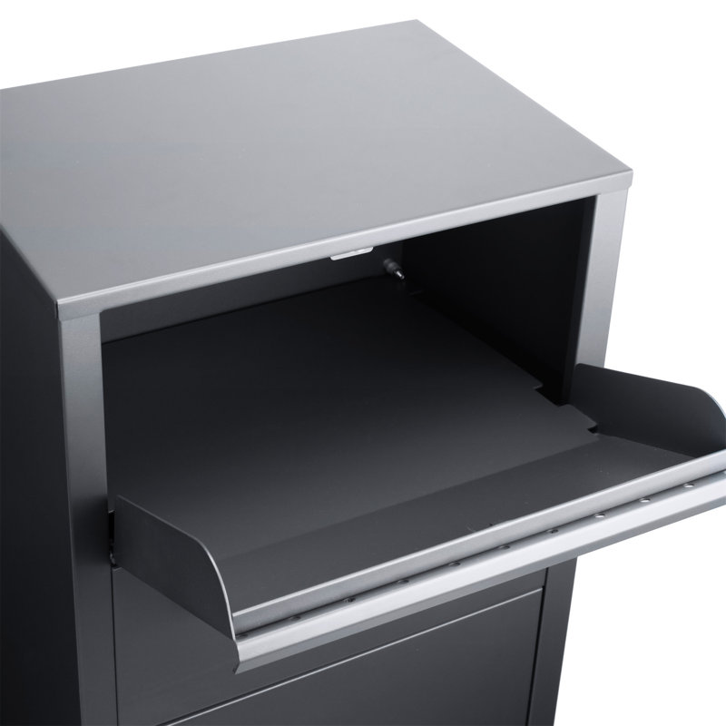 Large Single Compartment Locking Parcel Drop Box