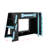 Twin Size Wood Loft Bed With Desk,And RGB Light-284266083