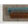 Stickland Authentic Hand-Woven Handmade Gold, Olive, Gray & Cream Modern Shag Polyester Area Rug