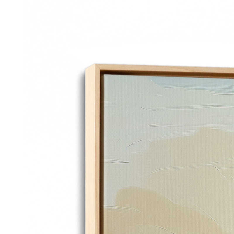 «Ocean Refrain at Dusk I Print», H 16,75 po x l 16,75 po, Érable américain