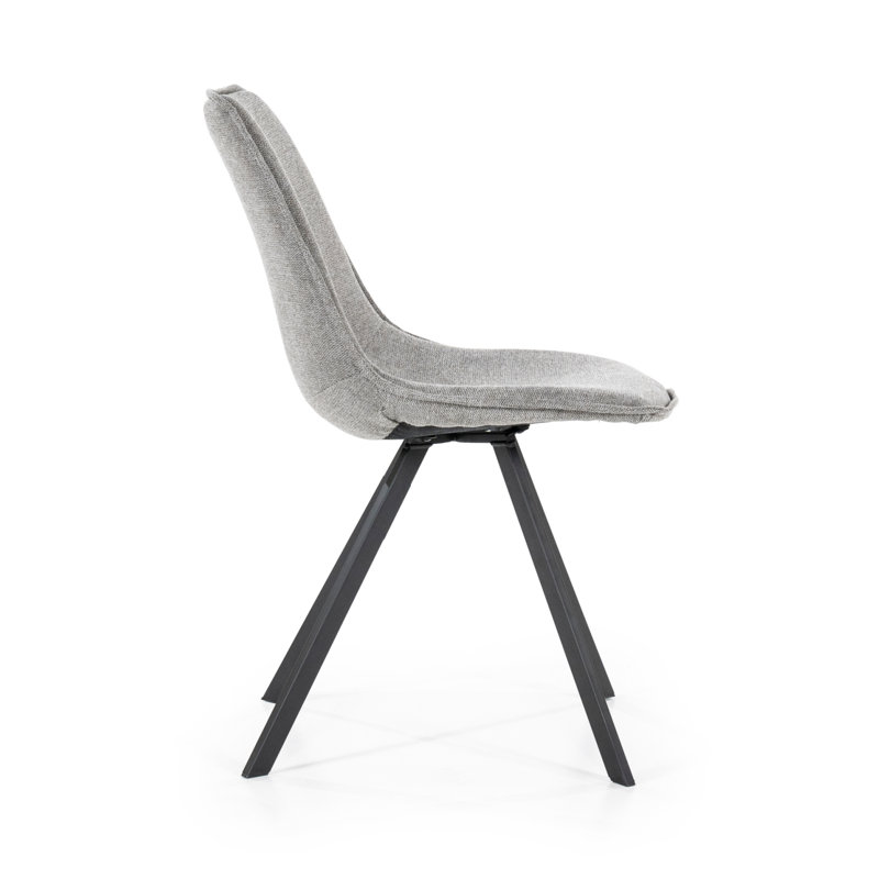 Upholstered Dining Chair, Gray