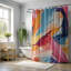 Color Swipes - Rideau de douche Premium-1736886514