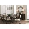 Modern Streamline Solid Wood Dining Table