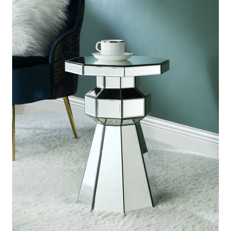 Pedestal Stand, Mirrored