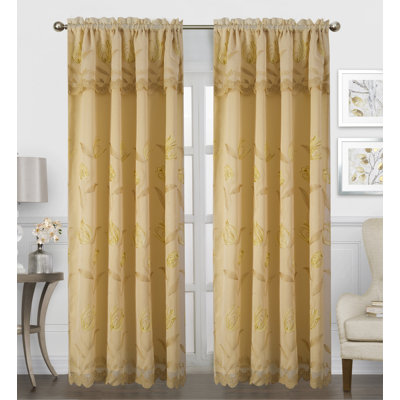Ondina Semi Sheer Curtain Pair