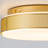 Dimmable Led Drum Flush Mount