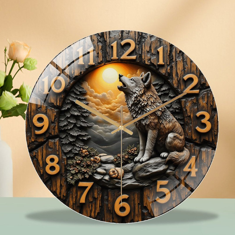 Horloge murale Wolf