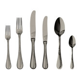 Caccia 36 - Piece Stainless Steel Flatware Set - Service for 6