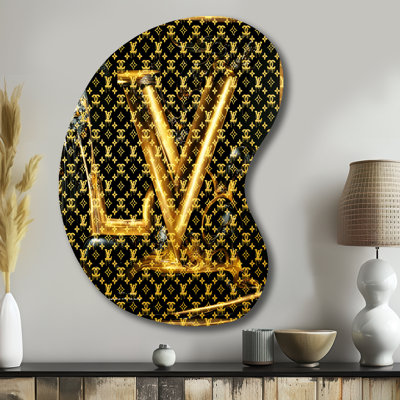 Luxury Brand Design I  Fashion Boom Shape Metal Wall Sculpture