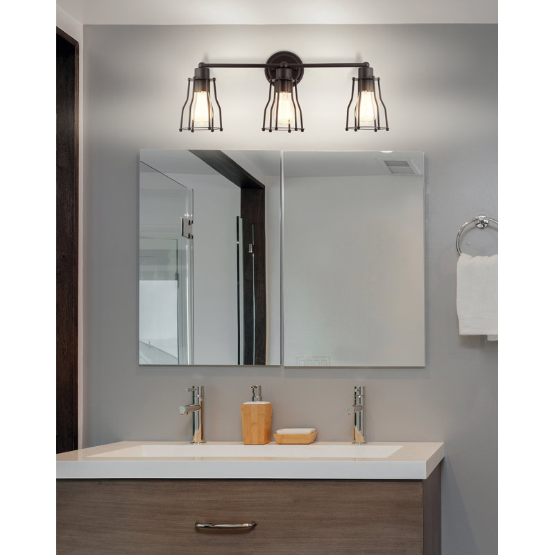 Ewing 3 - Light Vanity Light, Oil Rubbed Bronze