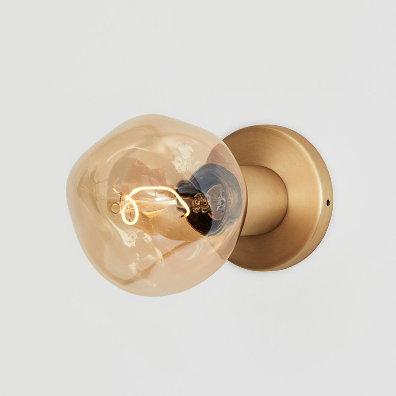 Lochan 1 - Light Flush Mounted Sconce, Brass