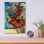 Art mural en verre Rosalind Wheeler «Monarch Madness» par David Galchutt-336568087