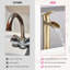 Robinet pour salle de bain à poignée simple-93620256