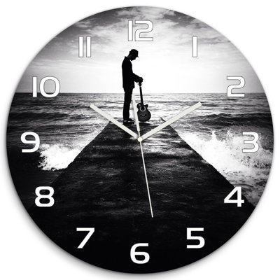 Judette Glass Wall Clock